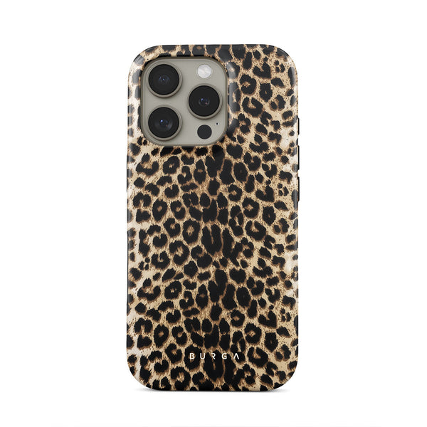 BURGA ELITE ヒョウ柄ケース iPhone16Pro Player - iPhone 16 Pro Max Case | BURGA