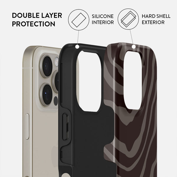 Burga Elite ローズ柄ハードケース iPhone16 iPhone 16 Pro Cases | Stylish and Protective - BURGA