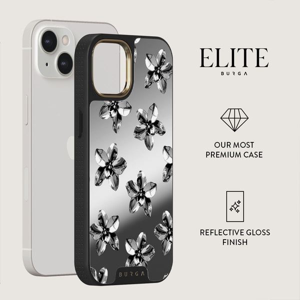 BURGA (ブルガ) Elite Mirror iPhone13ケース Enchanted Mirror - Marble iPhone 13 Pro Case | BURGA