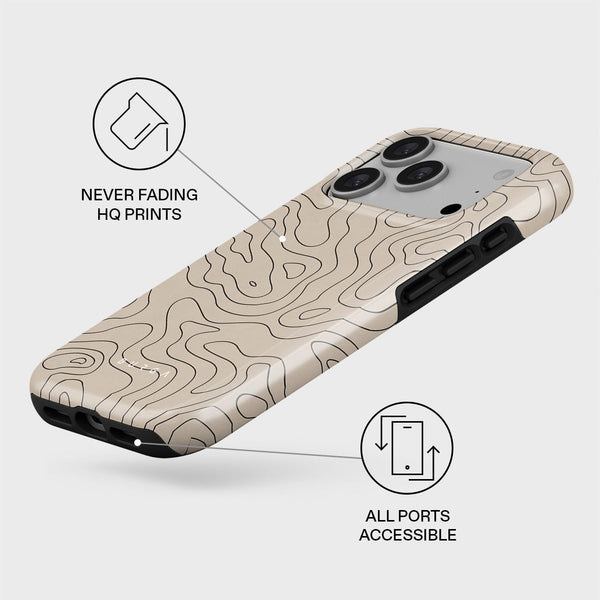 Wild Terrain - Minimalist iPhone 17 Pro Case | BURGA