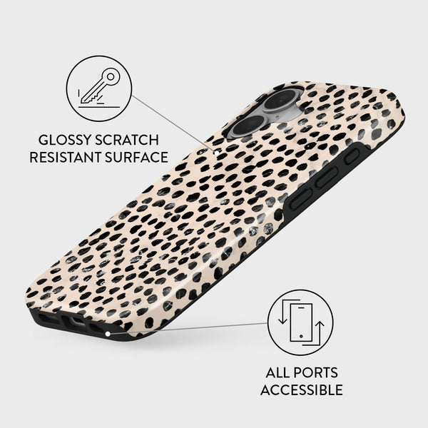 Almond Latte Cute iPhone 16 Case BURGA