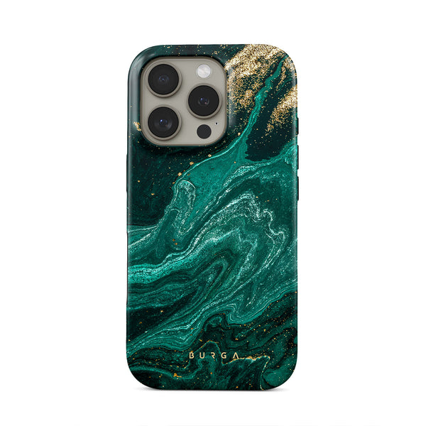 新品未使用 BURGA (ブルガ) Elite iPhone16ケース Emerald Pool - Elegant iPhone 16 Pro Max Case | BURGA