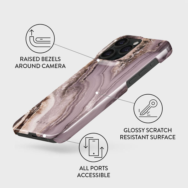 Golden Taupe - Fashion iPhone 15 Pro Max Case | BURGA