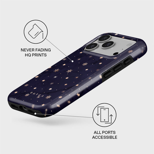 Midnight Kiss - Star iPhone 17 Pro Case | BURGA