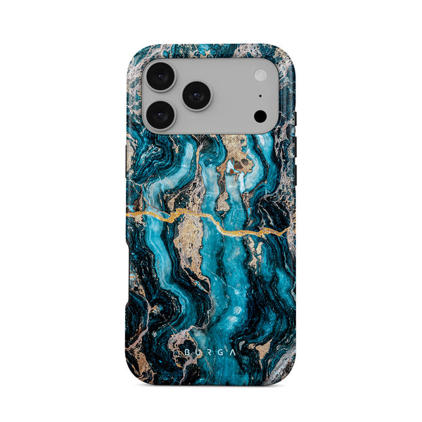Mystic River - Blue Marble iPhone 17 Pro Max Case | BURGA