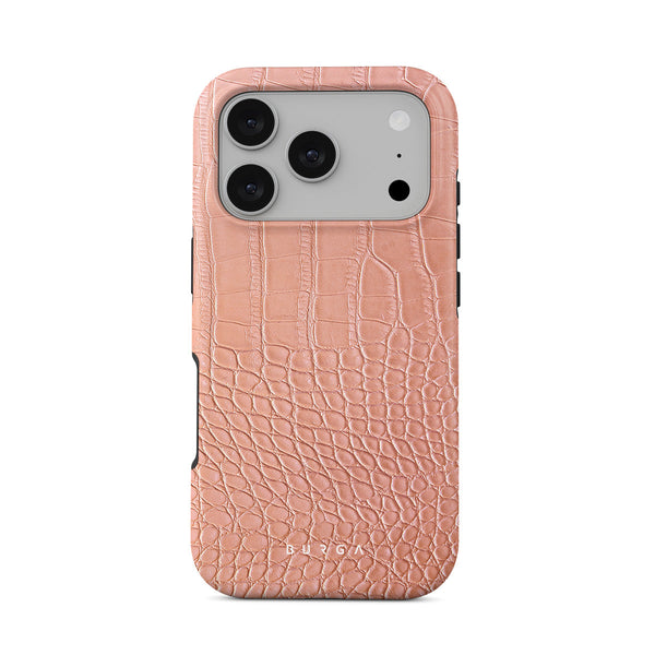 Pink Croco - iPhone 17 Pro Case | BURGA