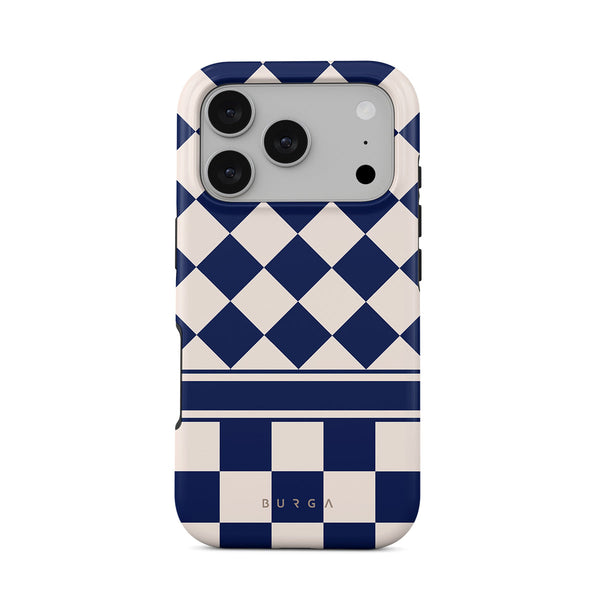 新品BURGA チェック柄 ハードケースiPhone17PROMax Check & Mate - iPhone 17 Pro Case | BURGA