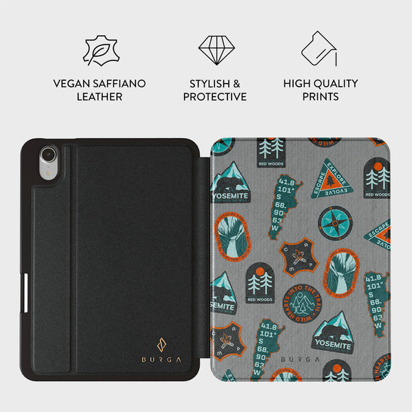 BURGA iPad mini6 のケース Basecamp - iPad Mini 8.3 (A17 Pro/6th Gen) Case | BURGA