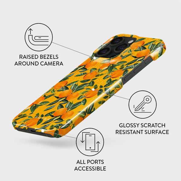 Orange Lemonade - iPhone 15 Pro Max Case | BURGA