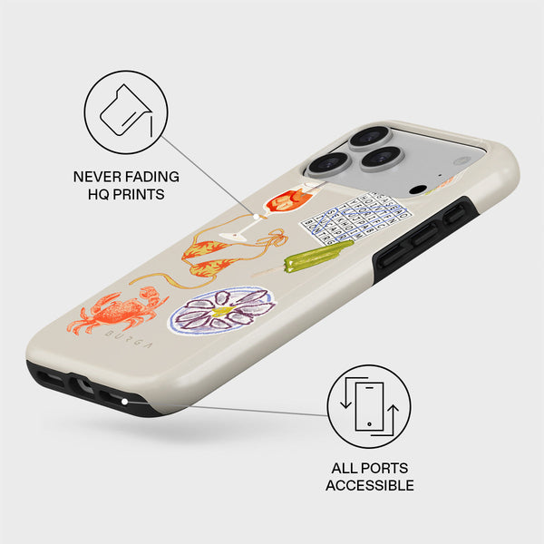 Seaside Muse - iPhone 17 Pro Max Case | BURGA