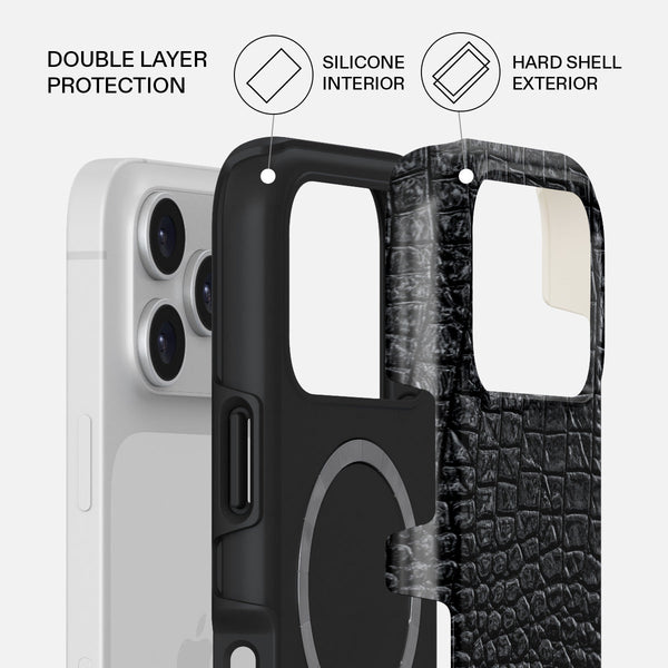 BURGA iPhone17pro ケース リング Reaper's Touch - Snakeskin iPhone 17 Pro Case | BURGA
