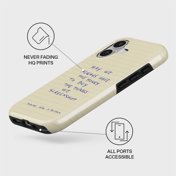 burga May We Always iPhone17スマホケース May We Always - iPhone 17 Case | BURGA