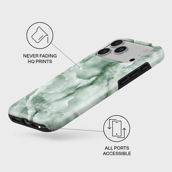 iPhoneアクセサリー SKYLRK iPhone 17 PRO BUMP CASE Green Apple iPhone 17 Pro Case with MagSafe | Tech21 EvoCheck MagSafe