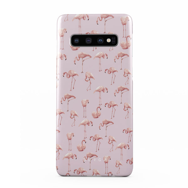 Nostalgic Pink - Flamingos Samsung Galaxy S10 4G Case