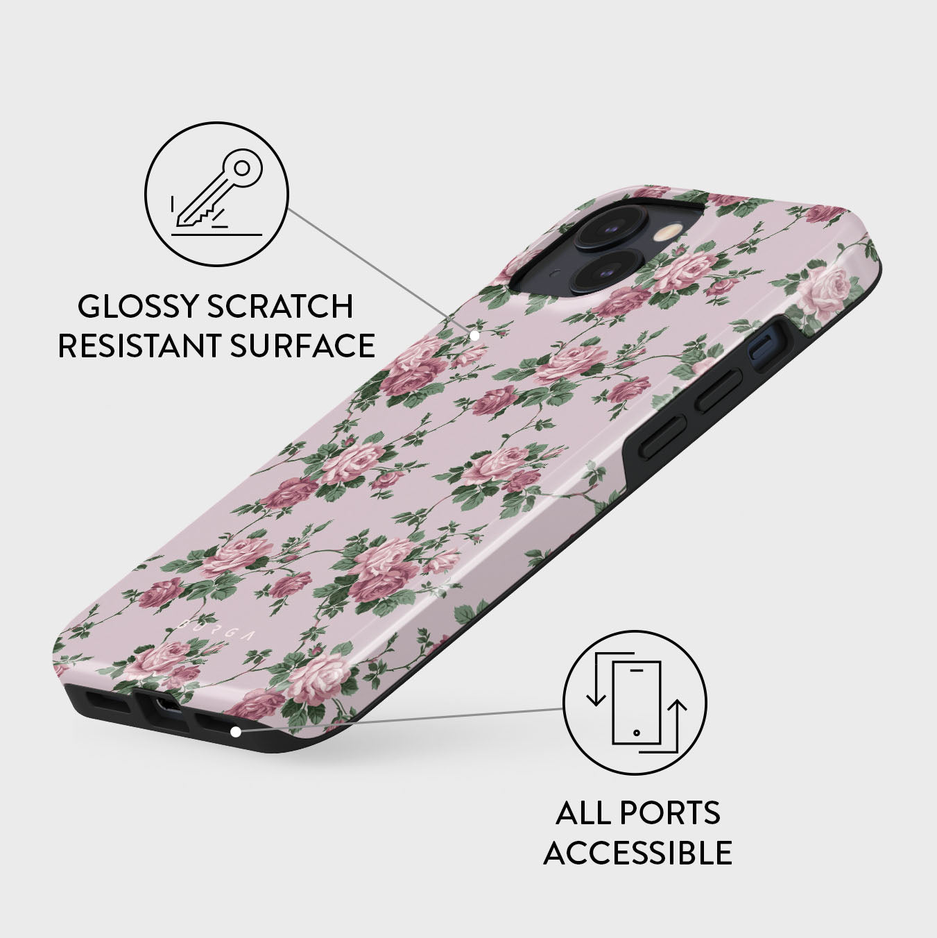 Alice - iPhone 15 Case | BURGA
