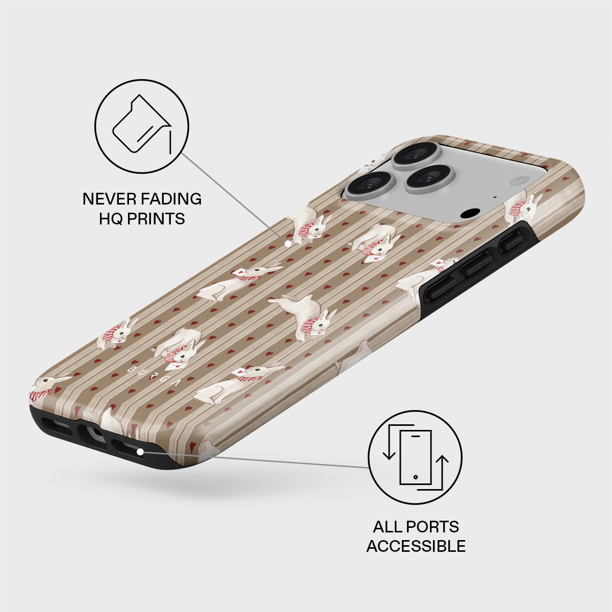 Late Again - iPhone 17 Pro Max Case | BURGA