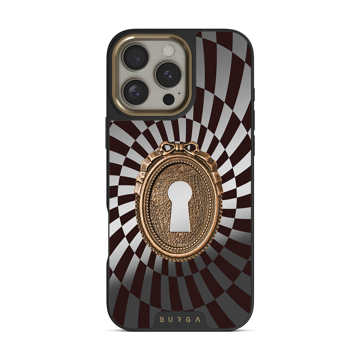 【BURGA】反射光沢 ミラーケース☆Forbidden☆ELITE〇リボン Mirror Case - Elite Mirror Collection | BURGA
