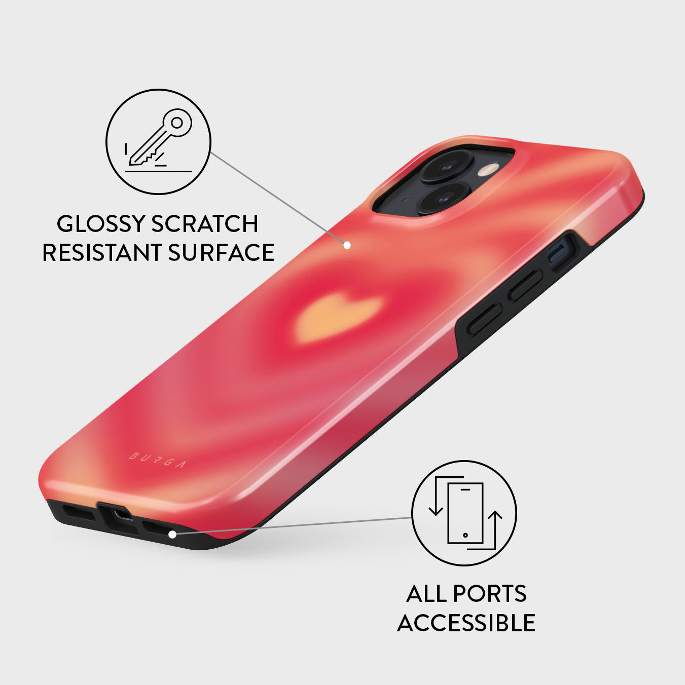 BURGA バーガ　iPhone air スマホケース　awakening Awakening - iPhone 13 Case | BURGA