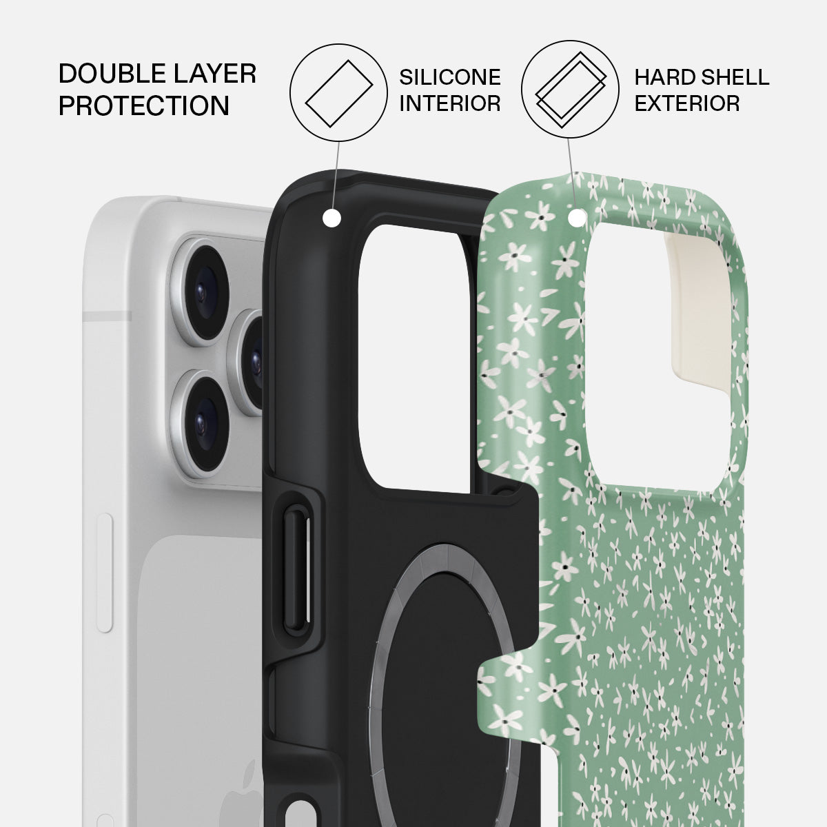 Lush Meadows - Floral iPhone 17 Pro Case | BURGA