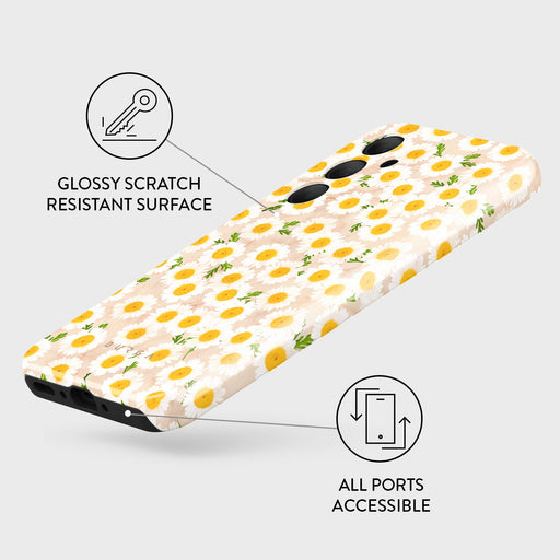 Pure Bliss - Daisy Samsung Galaxy A35 Case 3