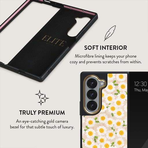 Pure Bliss - Daisy Samsung Galaxy Z Fold 6 Case 6