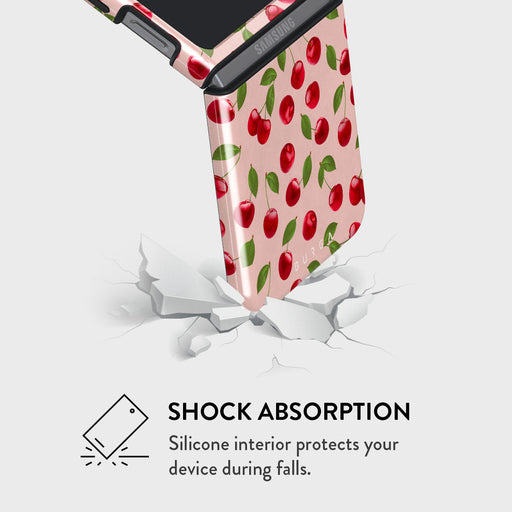 Afternoon Treat - Cherry Samsung Galaxy Z Flip 5 Case 10