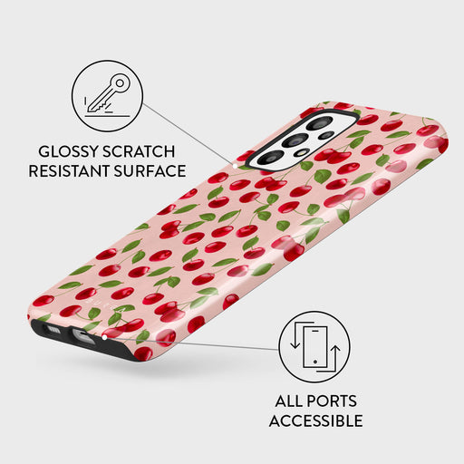 Afternoon Treat - Cherry Samsung Galaxy A23 4G / 5G Case 3