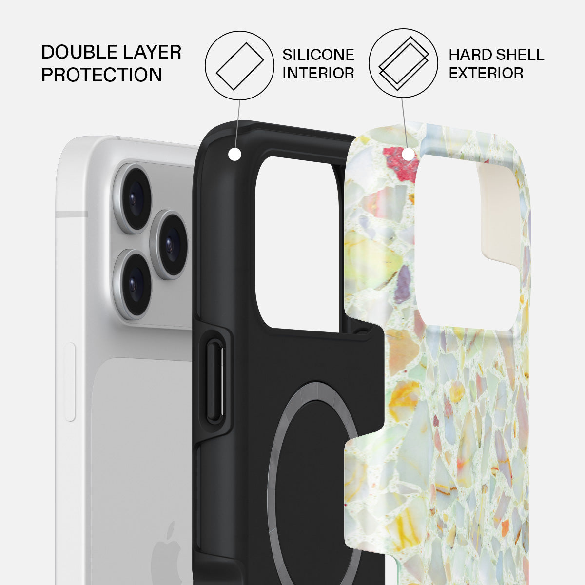 Rainbow Crush - iPhone 17 Pro Max Case | BURGA