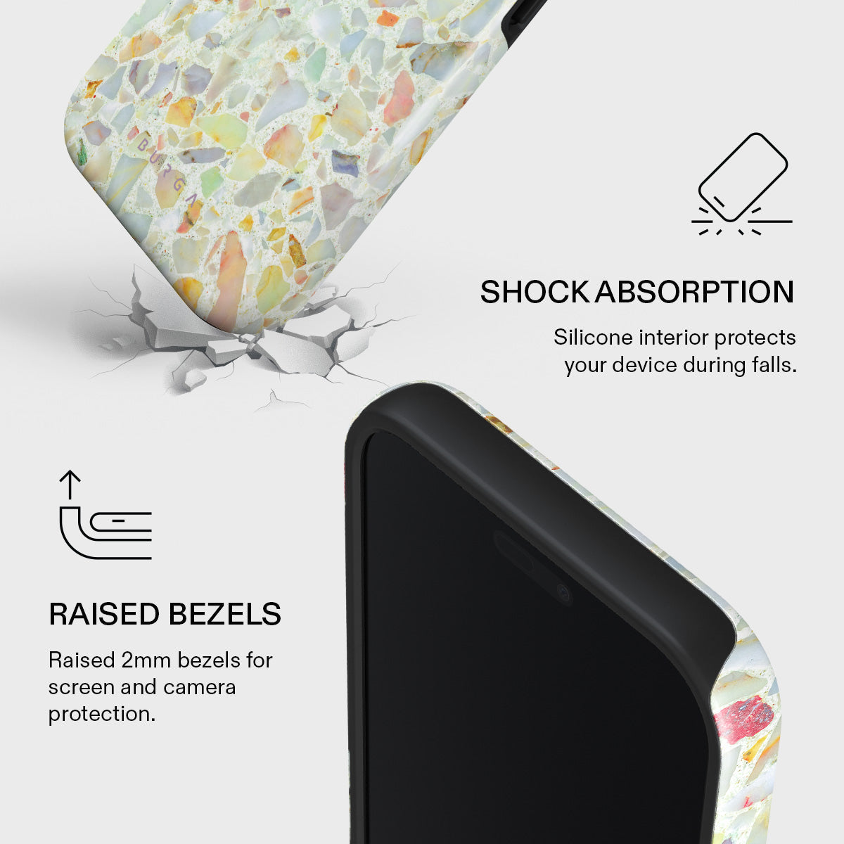 Rainbow Crush - iPhone 17 Pro Max Case | BURGA
