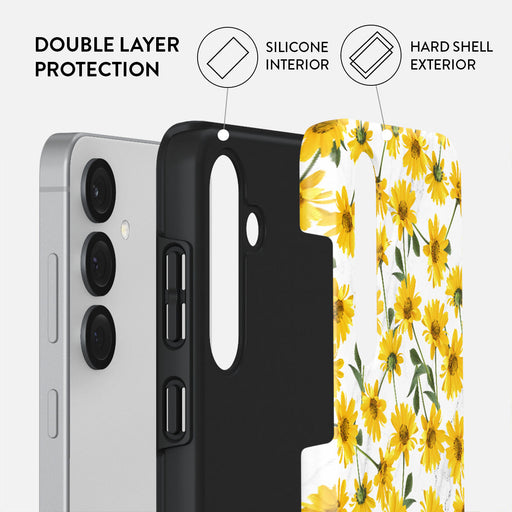 Summer Scent - Yellow Flower Samsung Galaxy S25 Plus Case 2