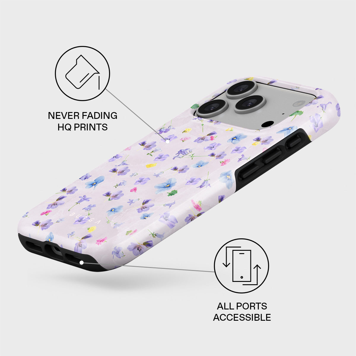 Wildflower - iPhone 17 Pro Case | BURGA