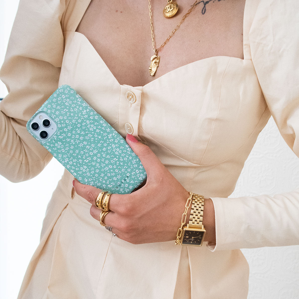Lush Meadows - Floral iPhone 17 Pro Max Case | BURGA