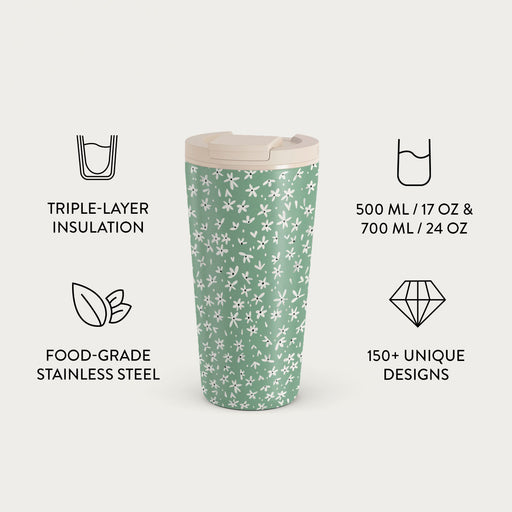 Lush Meadows - Floral Travel Mug 7