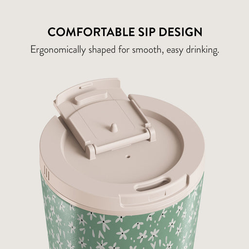 Lush Meadows - Floral Travel Mug 15