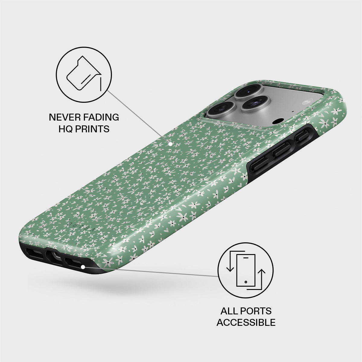 iPhone 17 Pro Case, Lush Meadows | BURGA