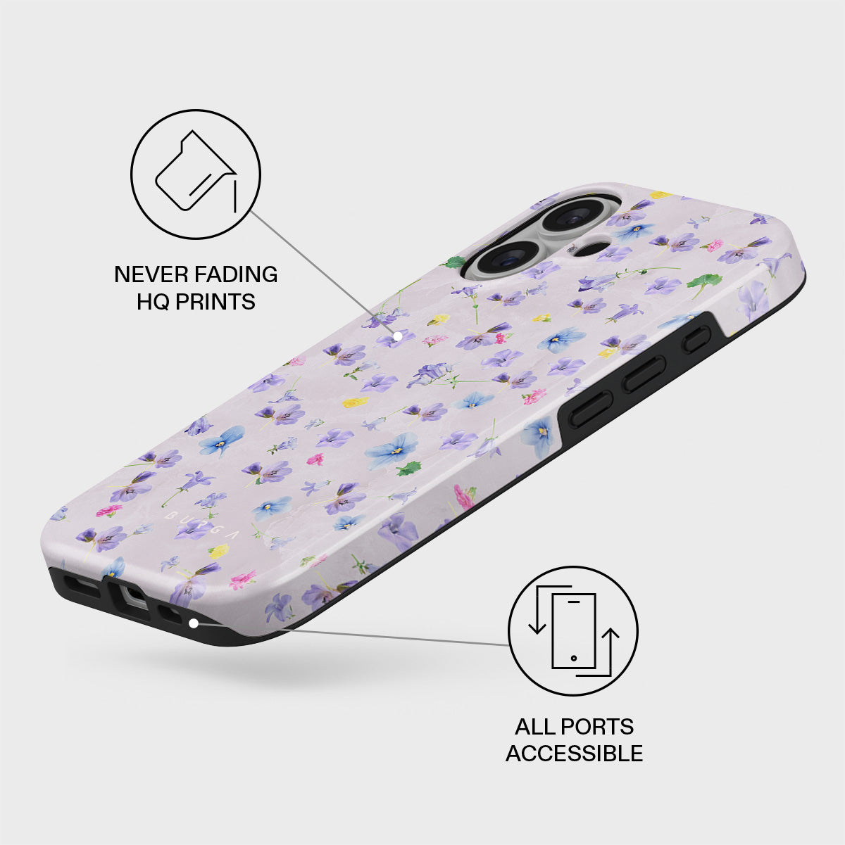 iPhone 17 Case, Wildflower | BURGA