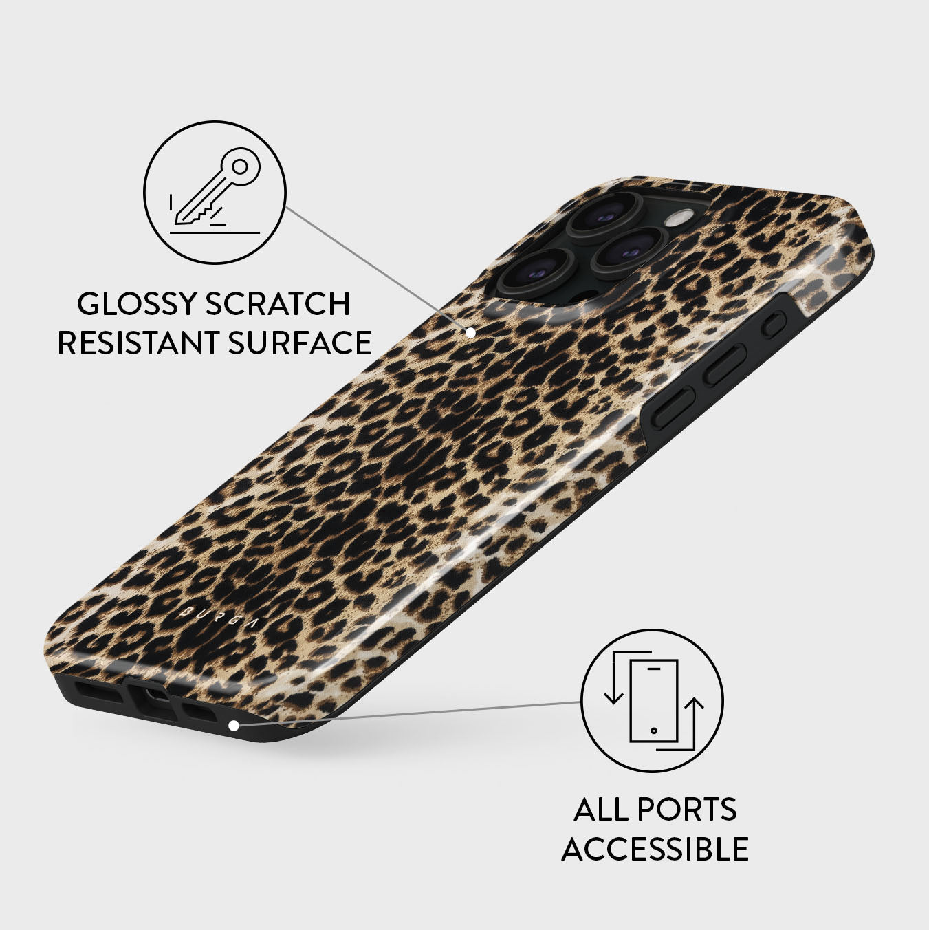 Player - iPhone 15 Pro Case | BURGA