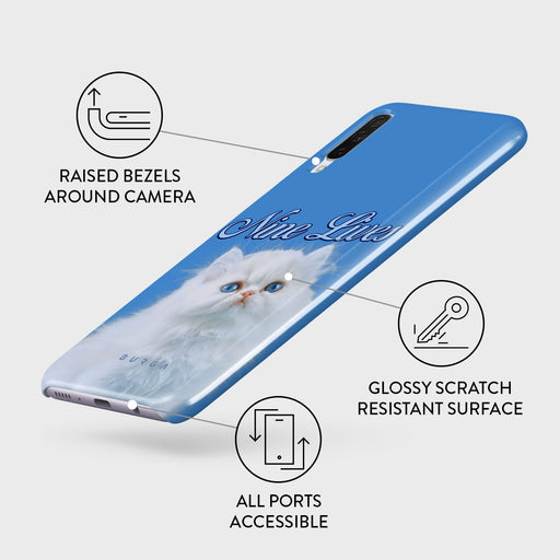 Nine Lives - Samsung Galaxy A70 Case 3