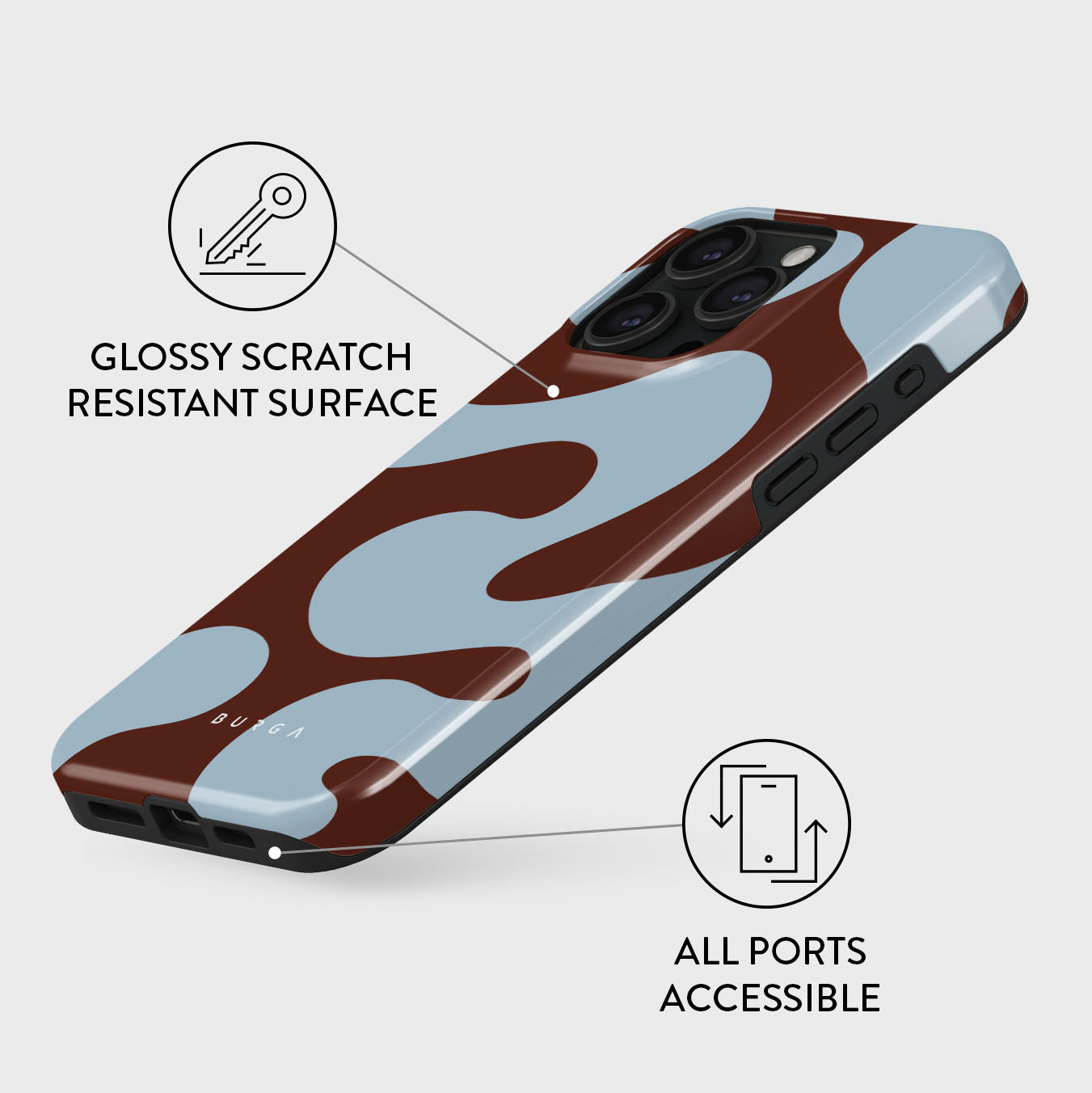 Core - iPhone 15 Pro Case | BURGA