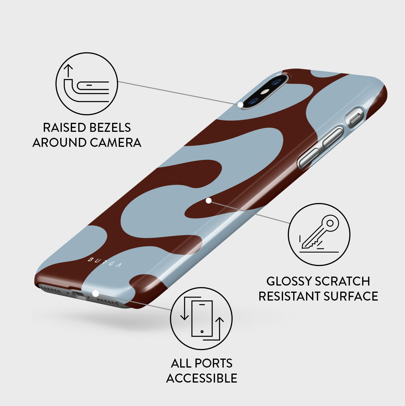 Core - iPhone X / XS Case | BURGA