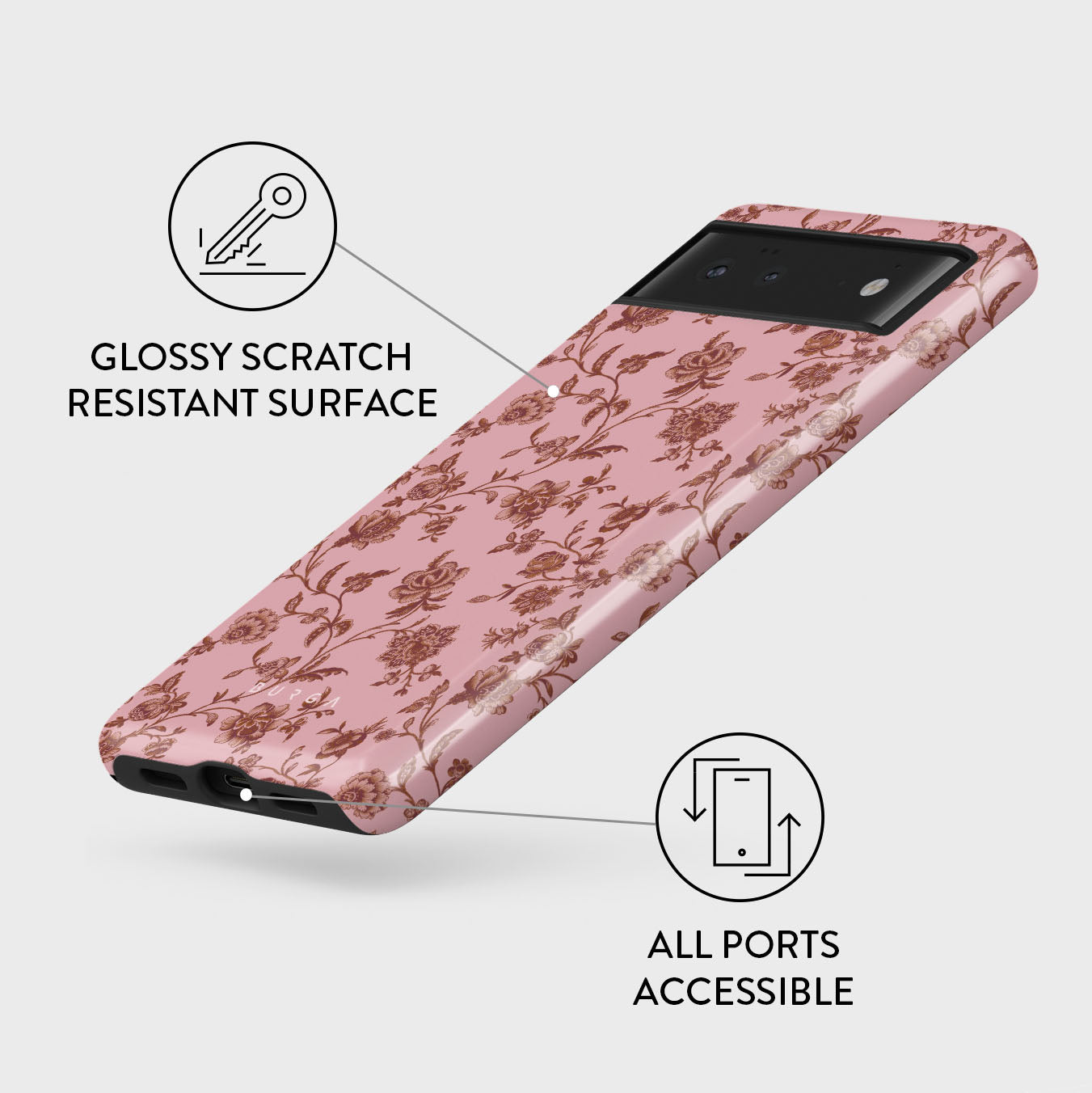 Lover - Google Pixel 6a Case | Burga Lover - Google Pixel 6a Case | Burga