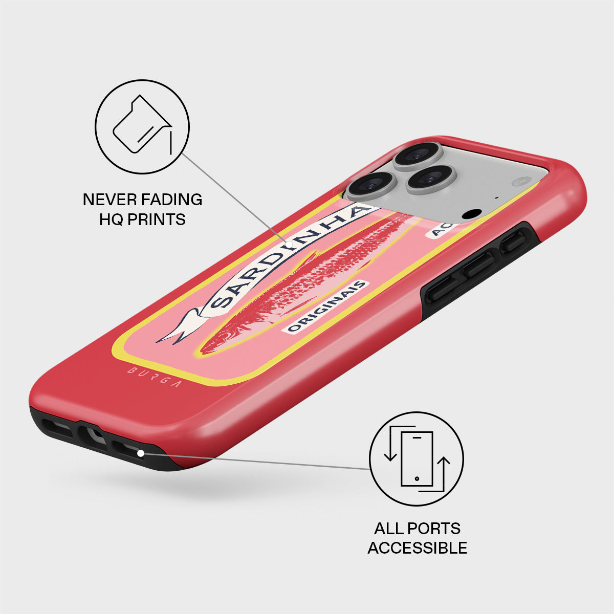 Gourmet - iPhone 17 Pro Max Case | BURGA