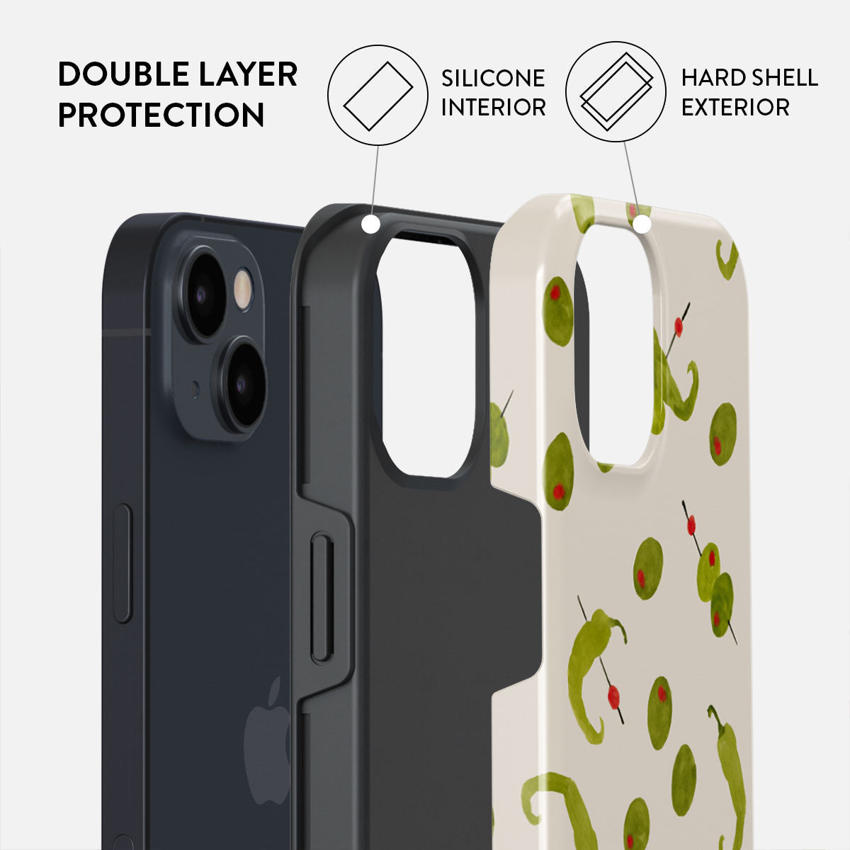 【BURGA】カスタマイズOK☆Aperitivo☆オリーブ☆機種豊富 Aperitivo - iPhone 13 Case | BURGA