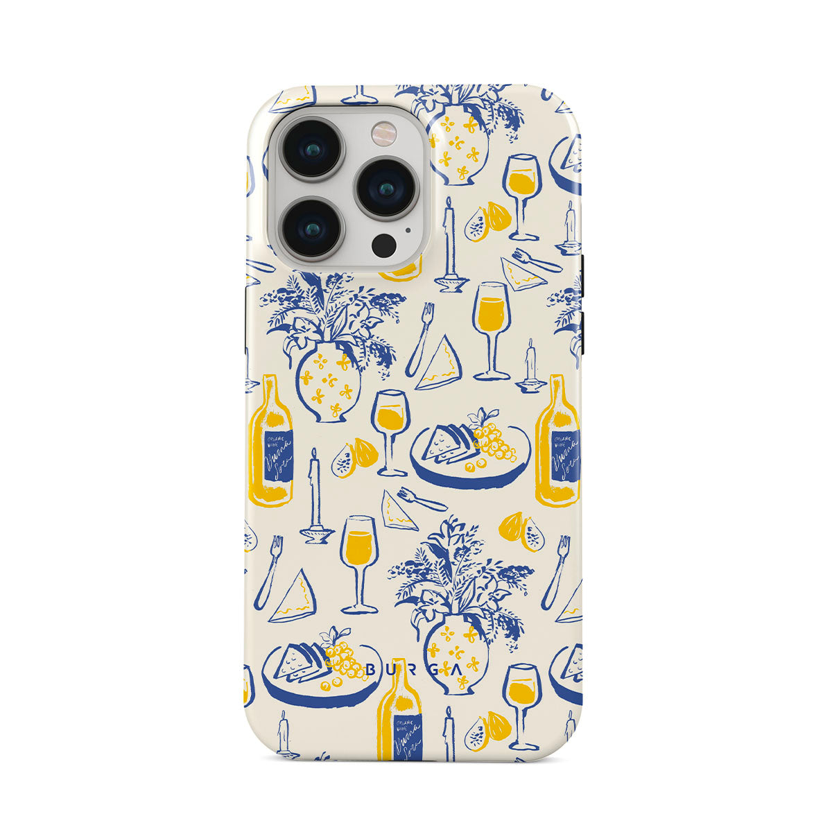 burga 新品 ♡iPhone 14 Pro ヒョウ柄　チェリー　ELITE burga 新品 ♡iPhone 14 Pro ヒョウ柄 チェリー ELITE iPhone 14