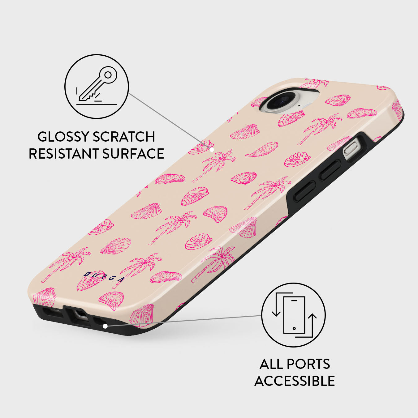 Beach Please - iPhone 16e Case | BURGA