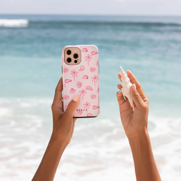 【BURGA】Pink Beach-iPhone 16ケース（新品未使用） Beach Please - iPhone 16e Case | BURGA