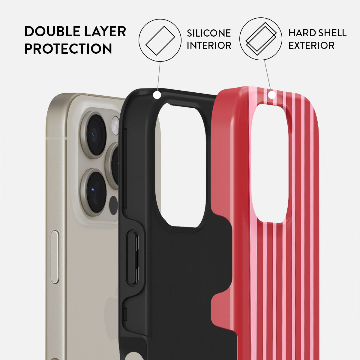 BURGA Strawberry Jam iPhone 16 Proケース Strawberry Jam - iPhone 16 Pro Case | BURGA
