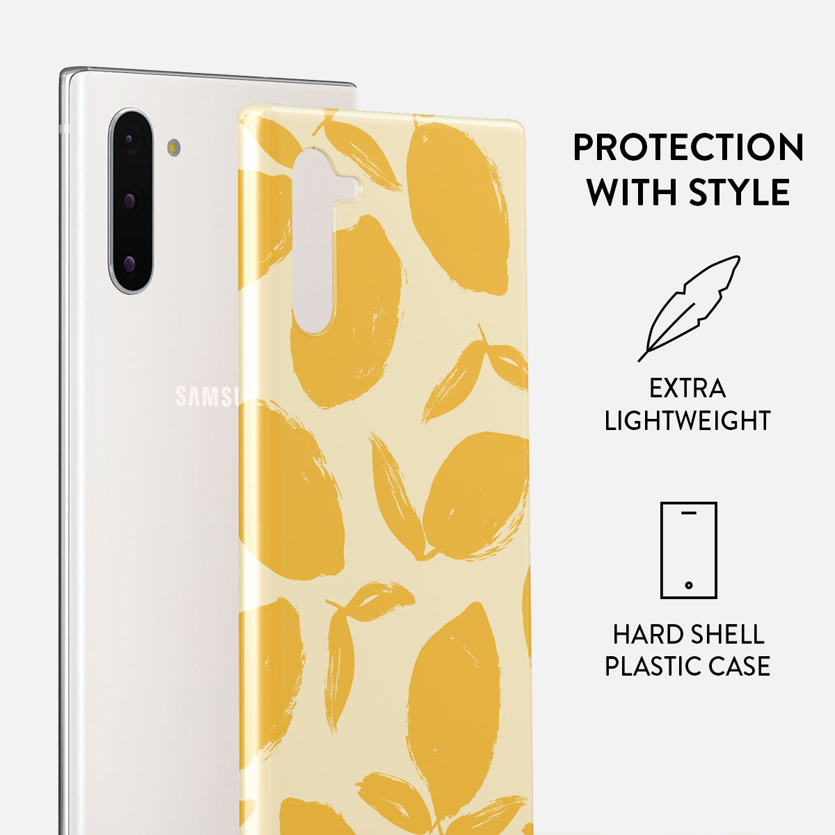 【BURGA】地中海☆Frizzante☆レモン・レモネード☆機種豊富 Lemon Tart - Samsung Galaxy Note 10 Plus Case | BURGA
