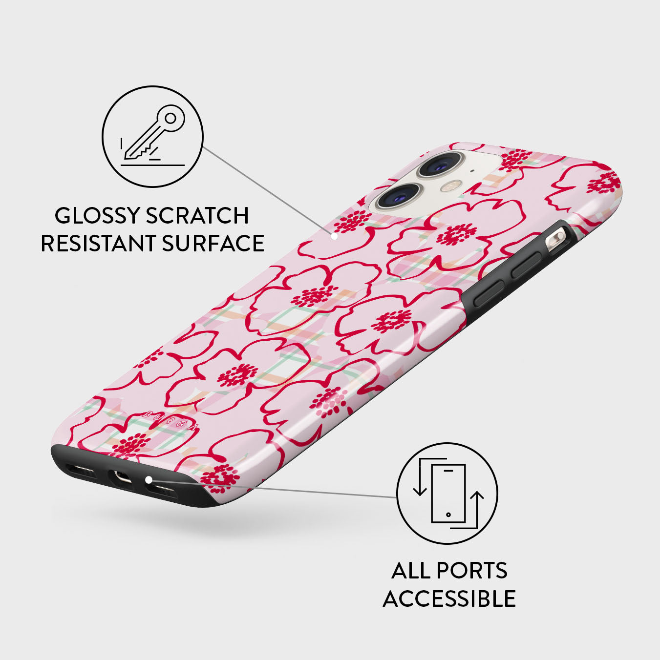 Flower Girl - iPhone 11 Case | BURGA