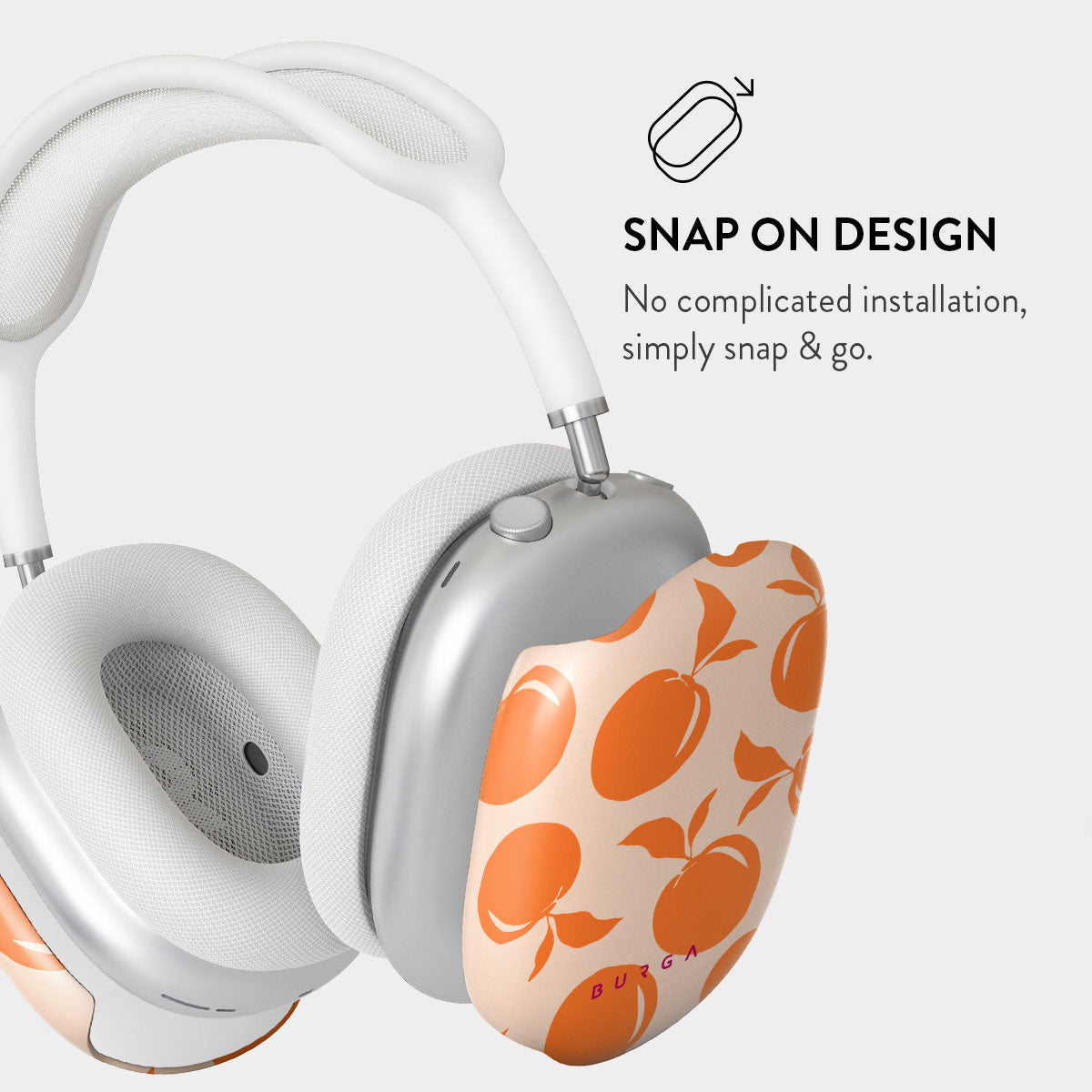 Peach Fuzz - Apple AirPods Max Case Cover | BURGA